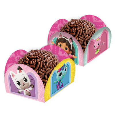 Produto Festcolor - PORTA FORMINHA CASA MÁGICA DA GABBY FILME