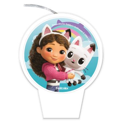 Produto Festcolor - VELA PLANA CASA MÁGICA DA GABBY FILME