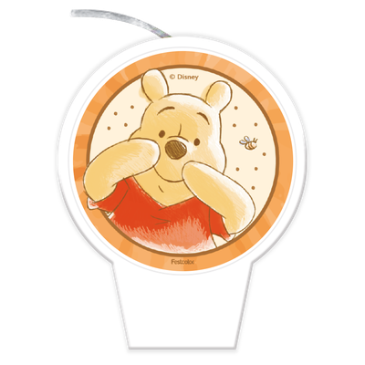 Produto Festcolor - VELA PLANA URSINHO POOH ESPECIAL