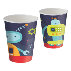COPO PAPEL 200ML ROBÔ