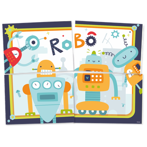PAINEL 4 PARTES ROBÔ