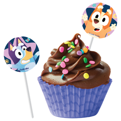 Produto Festcolor - BANDEIRINHA PARA DOCINHOS BLUEY ESPECIAL