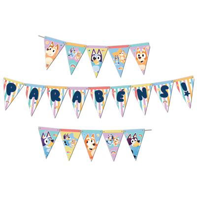 Produto Festcolor - FAIXA DECORATIVA BLUEY ESPECIAL