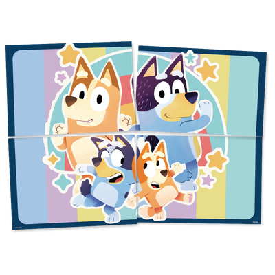 Produto Festcolor - PAINEL 4 PARTES BLUEY ESPECIAL