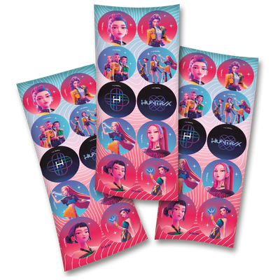 Produto Festcolor - ADESIVO GUERREIRAS DO K-POP