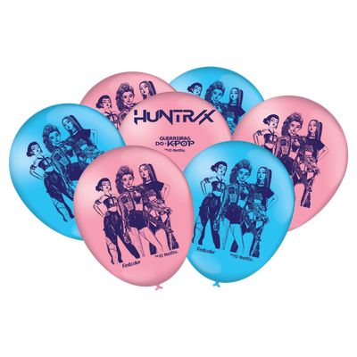 Produto Festcolor - BALÃO ESPECIAL PERSONAGENS GUERREIRAS DO K-POP