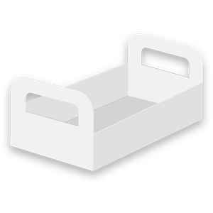 CESTA P PÁSCOA BRANCA LISA