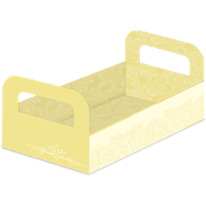 CESTA P DELICADA AMARELO