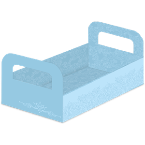 CESTA P DELICADA AZUL