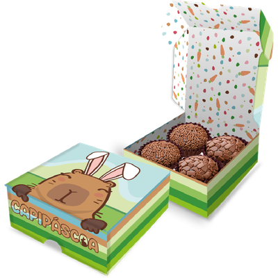 Produto Festcolor - CAIXA 4 DOCES CAPIPÁSCOA