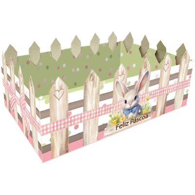 Produto Festcolor - CESTA CERCA P PÁSCOA RABBIT