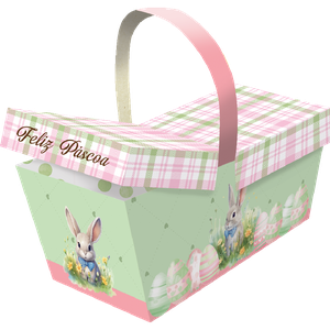 CESTA PIQUENIQUE P PÁSCOA RABBIT