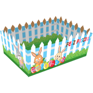 CESTA CERCA M PÁSCOA DIVERTIDA