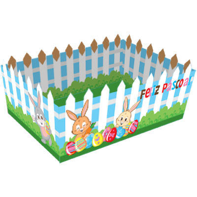 Produto Festcolor - CESTA CERCA M PÁSCOA DIVERTIDA