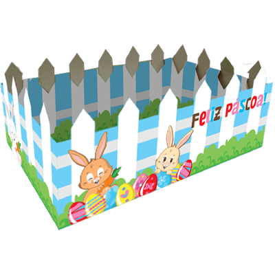 Produto Festcolor - CESTA CERCA P PÁSCOA DIVERTIDA