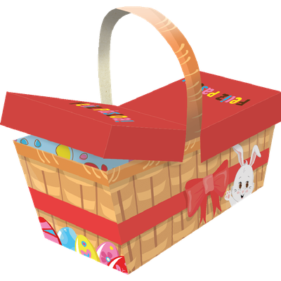 Produto Festcolor - CESTA PIQUENIQUE M PÁSCOA DIVERTIDA