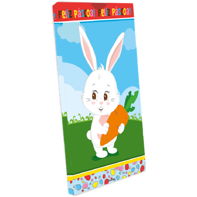 Produto Festcolor - CAIXA BARRA DE CHOCOLATE PÁSCOA DIVERTIDA