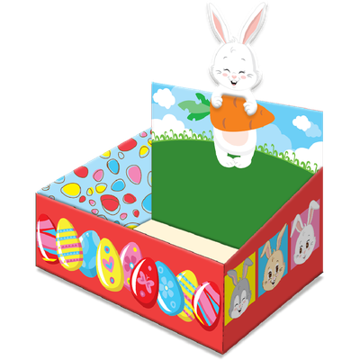 Produto Festcolor - CESTA DISPLAY P PÁSCOA DIVERTIDA