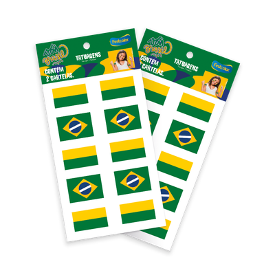 Produto Festcolor - TATUAGEM DE PELE TORCEDOR COPA 2026
