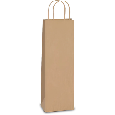 Produto Festcolor - SACOLA KRAFT GARRAFA 34X14X8 LISA 01X10