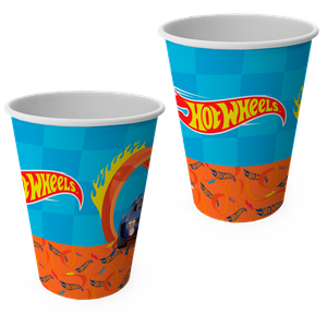 COPO PAPEL 200ML HOT WHEELS ESPECIAL