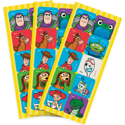 Produto Festcolor - ADESIVO QUADRADO TOY STORY 5