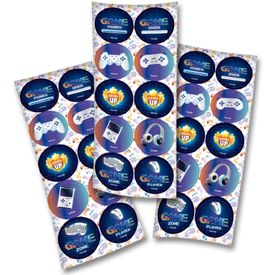 Produto Festcolor - ADESIVO GAMES