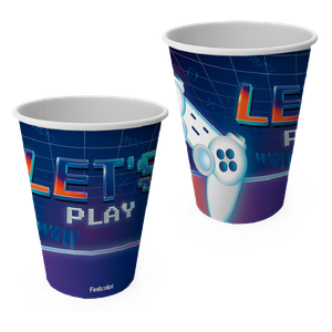 COPO PAPEL 200ML GAMES