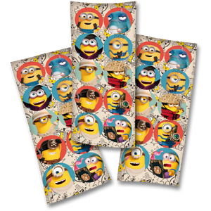 ADESIVO MINIONS E MONSTROS