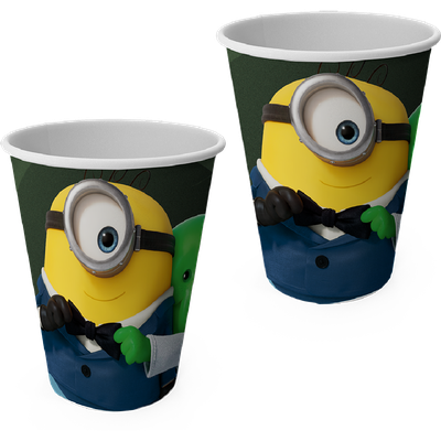 Produto Festcolor - COPO PAPEL 200ML MINIONS E MONSTROS