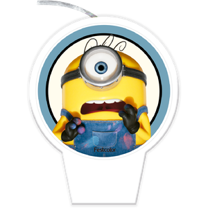 VELA PLANA MINIONS E MONSTROS