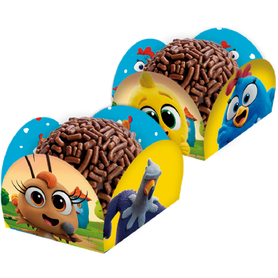 Produto Festcolor - PORTA FORMINHA GALINHA PINTADINHA O FILME