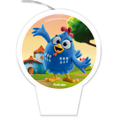 Produto Festcolor - VELA PLANA GALINHA PINTADINHA O FILME