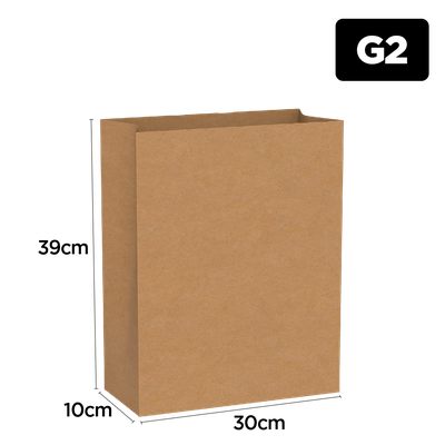 Produto Festcolor - SACO SOS KRAFT G2 39X30X10 LISO