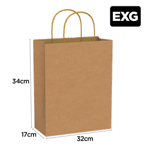 SACOLA KRAFT EXG 34X32X17 LISO