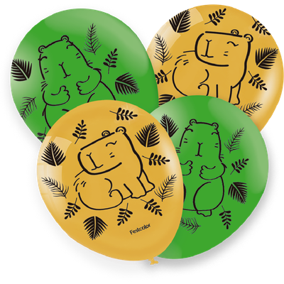 Produto Festcolor - KIT FESTA CAPIVARA BALÃO