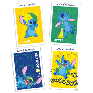 QUADROS DECORATIVOS STITCH NA COPA