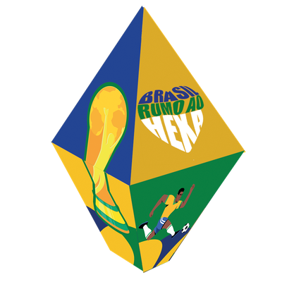 Produto Festcolor - BALÃO DE PAPEL G COPA 2026