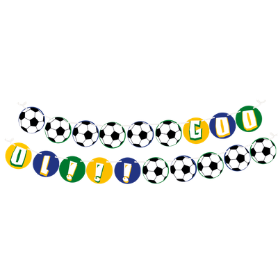Produto Festcolor - FAIXA DECORATIVA BOLAS GOL COPA 2026