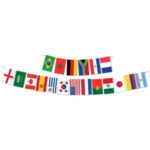 FAIXA DECORATIVA NAÇÕES COPA 2026