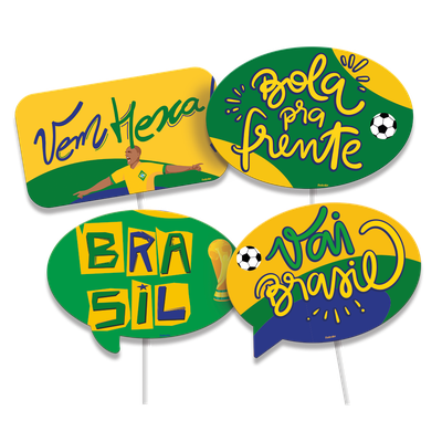 Produto Festcolor - PLACAS DIVERTIDAS COPA 2026