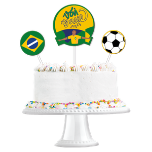 KIT TOPO DE BOLO COPA 2026