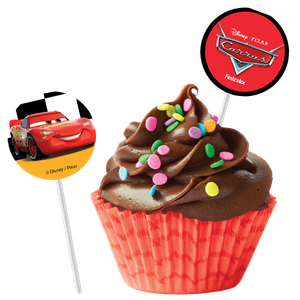 BANDEIRINHA PARA DOCINHOS CARROS