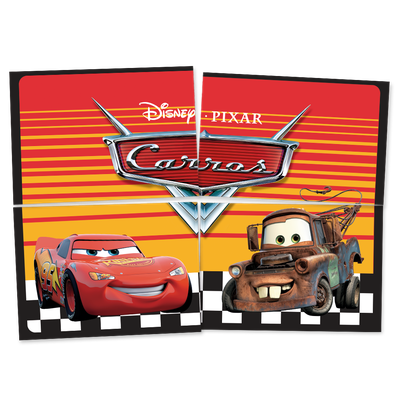 Produto Festcolor - PAINEL 4 PARTES CARROS
