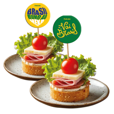 Produto Festcolor - PALITO DE APERITIVO COPA 2026