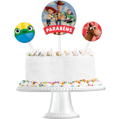 Produto Festcolor - KIT TOPO DE BOLO TOY STORY 5