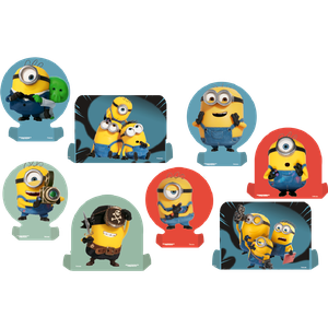 DECORACAO DE MESA  MINIONS E MONSTROS