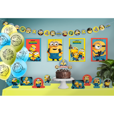 Produto Festcolor - KIT FESTA 24 PECAS  MINIONS E MONSTROS