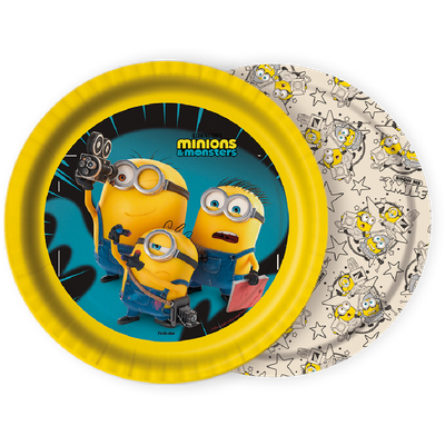 Produto Festcolor - PRATO MINIONS E MONSTROS