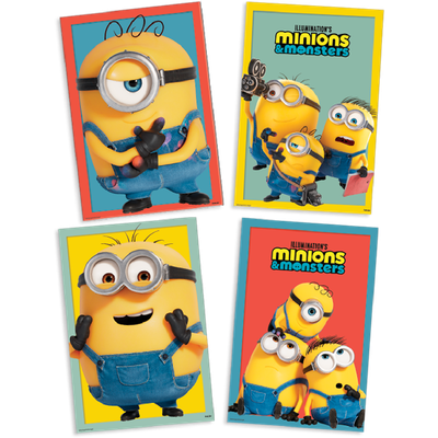 Produto Festcolor - QUADROS DECORATIVOS  MINIONS E MONSTROS